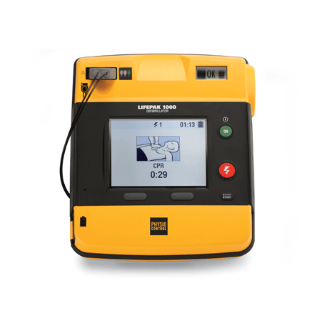 LIFEPAK LP1000 Physio Defibrillator EKG skjerm