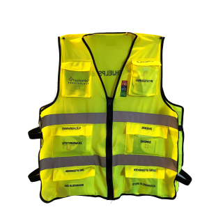Refleksvest med førstehjelpsutstyr