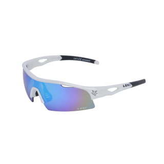 Leki Sport Vision Solbrille - Met White