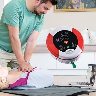 Heartsine PAD 350 med online førstehjelpskurs