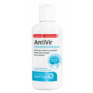AntiVir 12x250ml alkoholfri hånddesinfeksjon